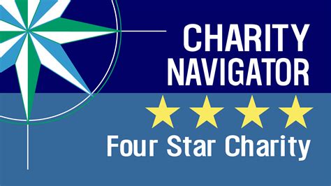 Charity navigators - This charity's score is 99%, earning it a Four-Star rating. If this organization aligns with your passions and values, you can give with confidence. This overall score is calculated from multiple beacon scores, weighted as follows: 33% Accountability & Finance, 50% Impact & Results, 8% Leadership & Adaptability, 10% Culture & Community. 